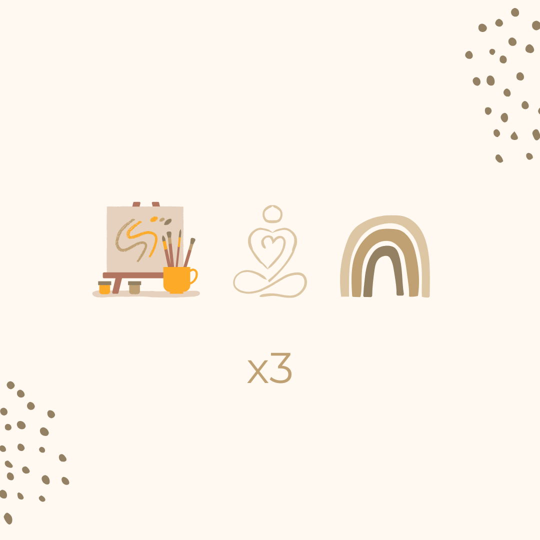 Art, Meditation and Movement Sessions Package (Online)